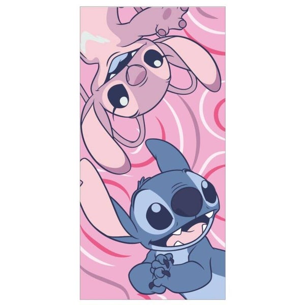 DISNEY - Stitch & Angel - Serviette de Plage 70x140cm