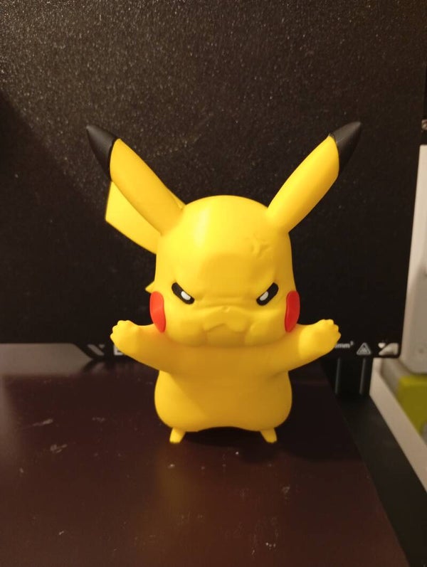 pikachu faché