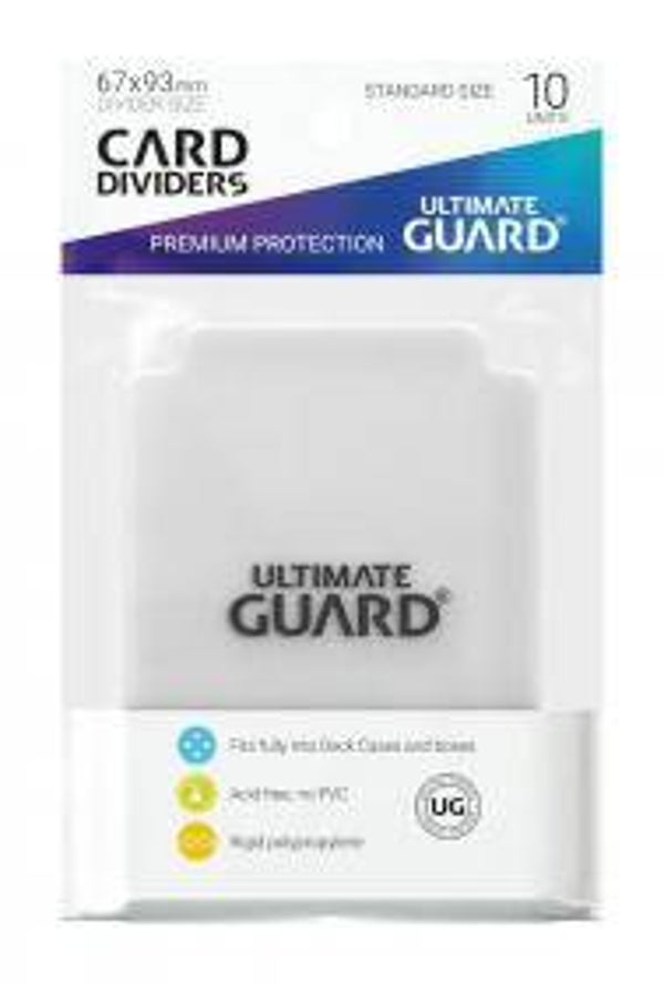 Ultimate Guard 10 intercalaires standard Blanc