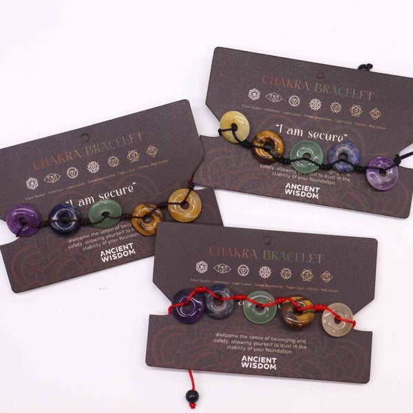 Chakra Touw Armband – Grote Donuts