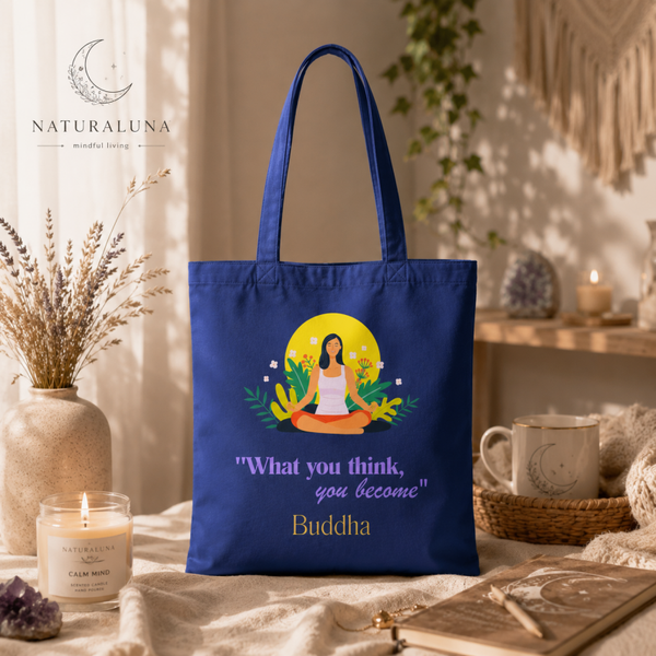 Totebag “What You Think, You Become”