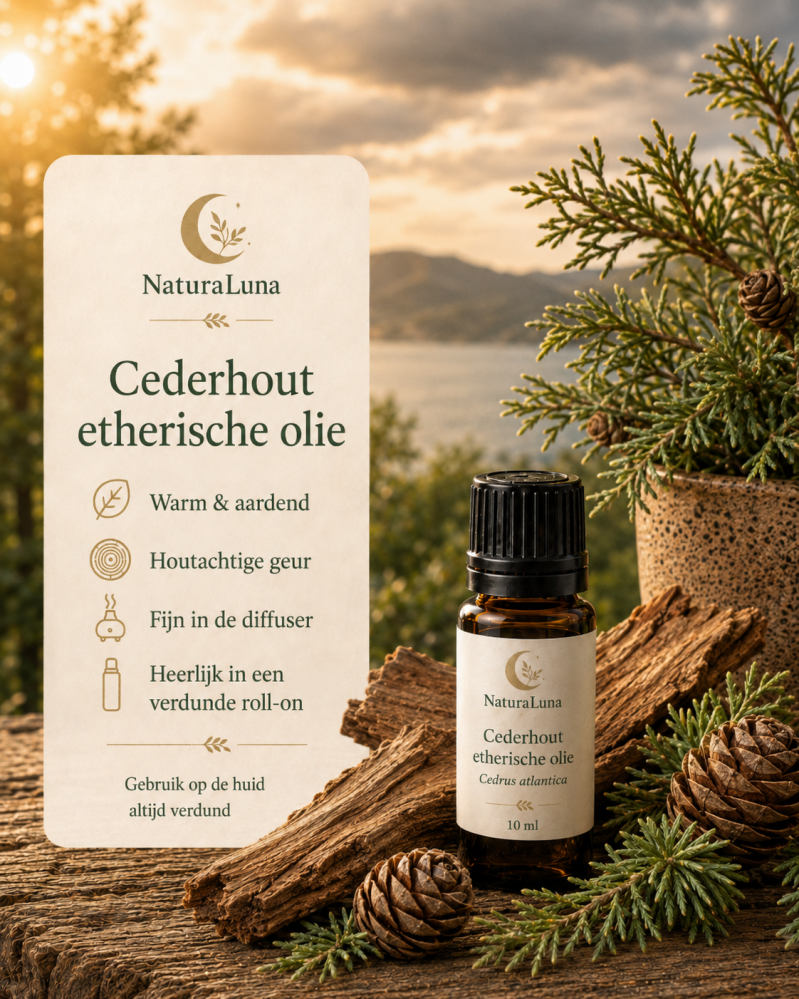 etherische olie cederhout