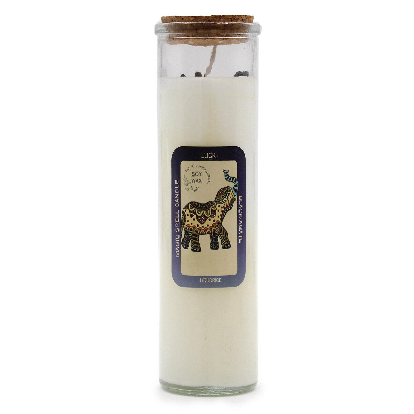 Magische Spreuk Kaars ''Geluk''