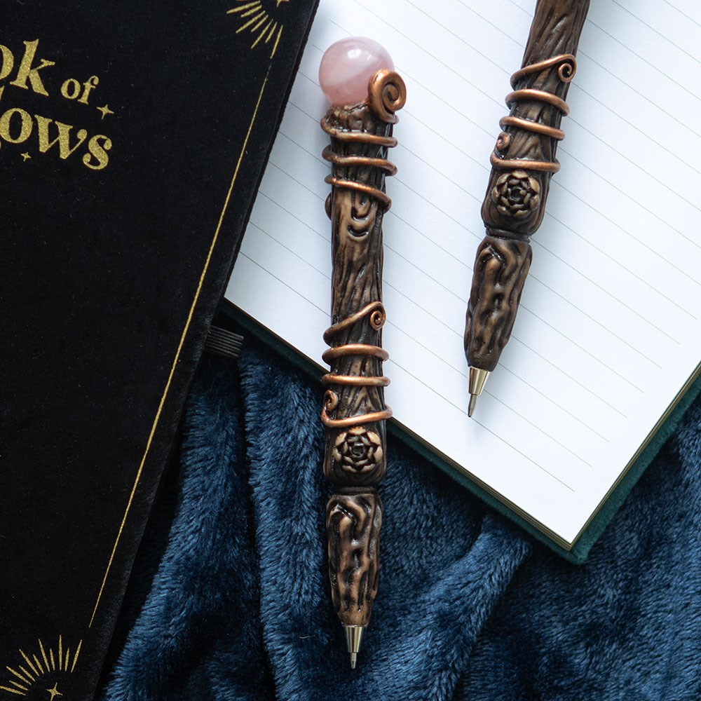 Romance Rozenkwarts Crystal Wand Pen