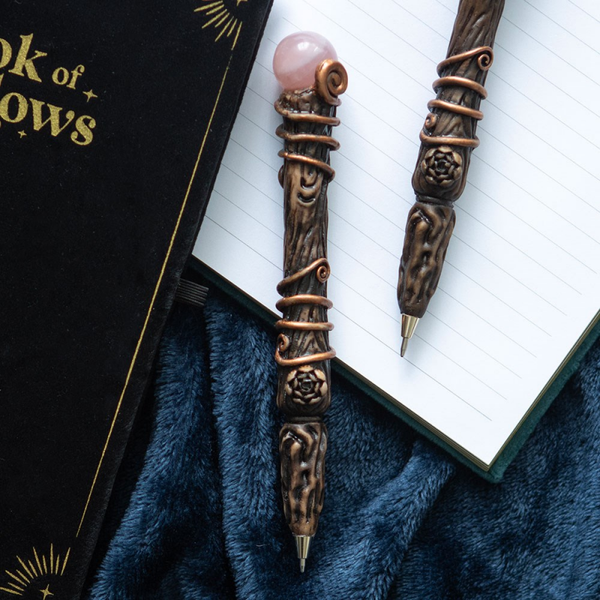 Romance Rozenkwarts Crystal Wand Pen