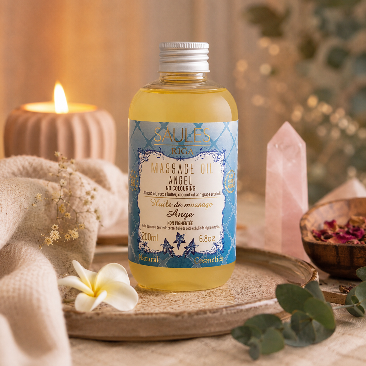 Natuurlijke massageolie Angel – Saules Fabrika