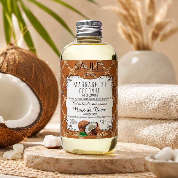 Natuurlijke massageolie: Kokosnoot