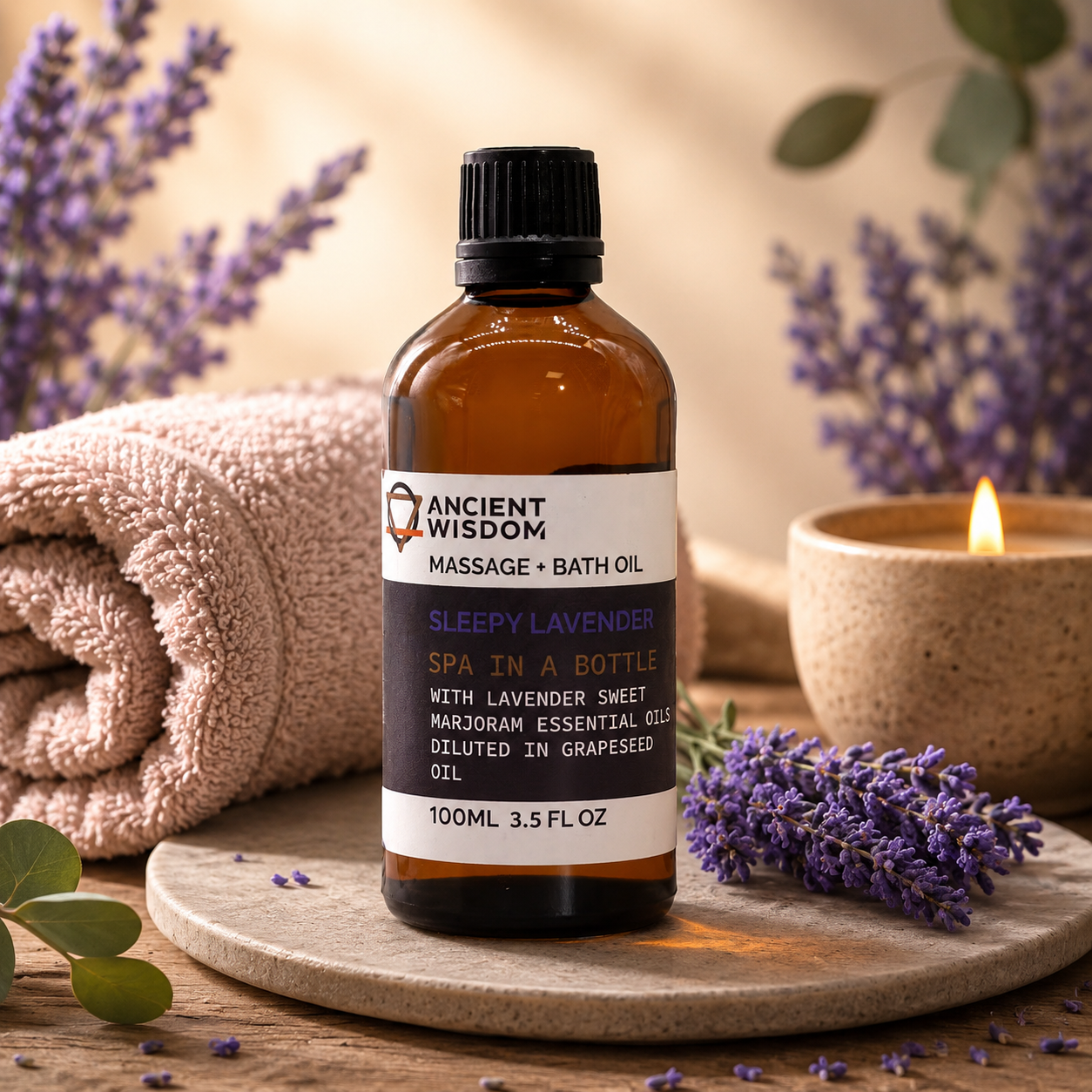 Sleepy Lavender Massage Oil – 100 ml