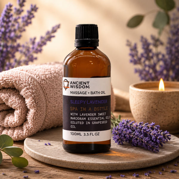 Sleepy Lavender Massage Oil – 100 ml