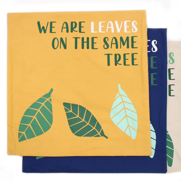 🌿 Katoenen Kussensloop – We Are Leaves