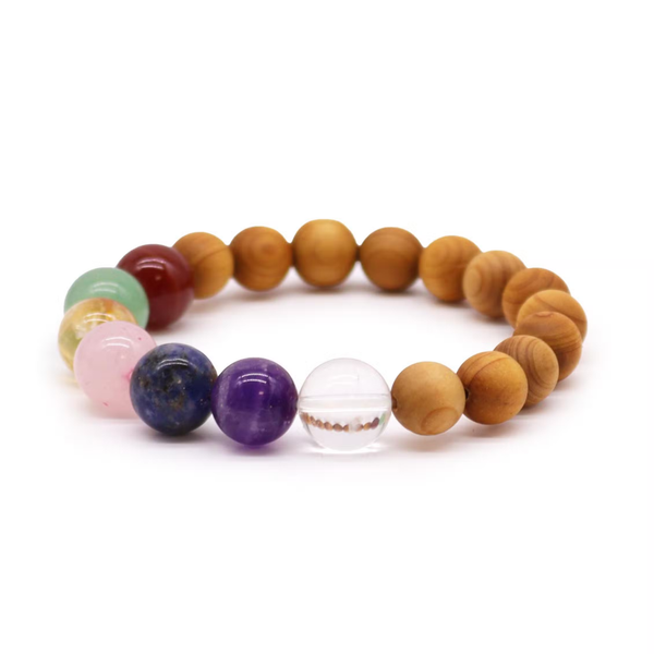 Cedarwood Chakra armband