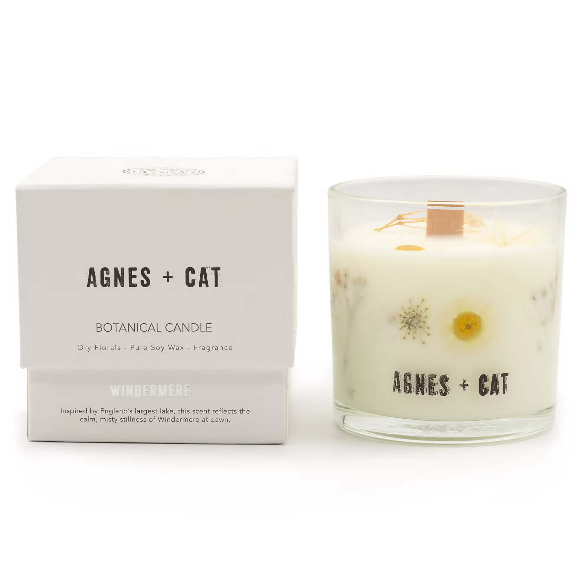 Agnes + Cat Botanische Sojakaars Kaars – Windermere