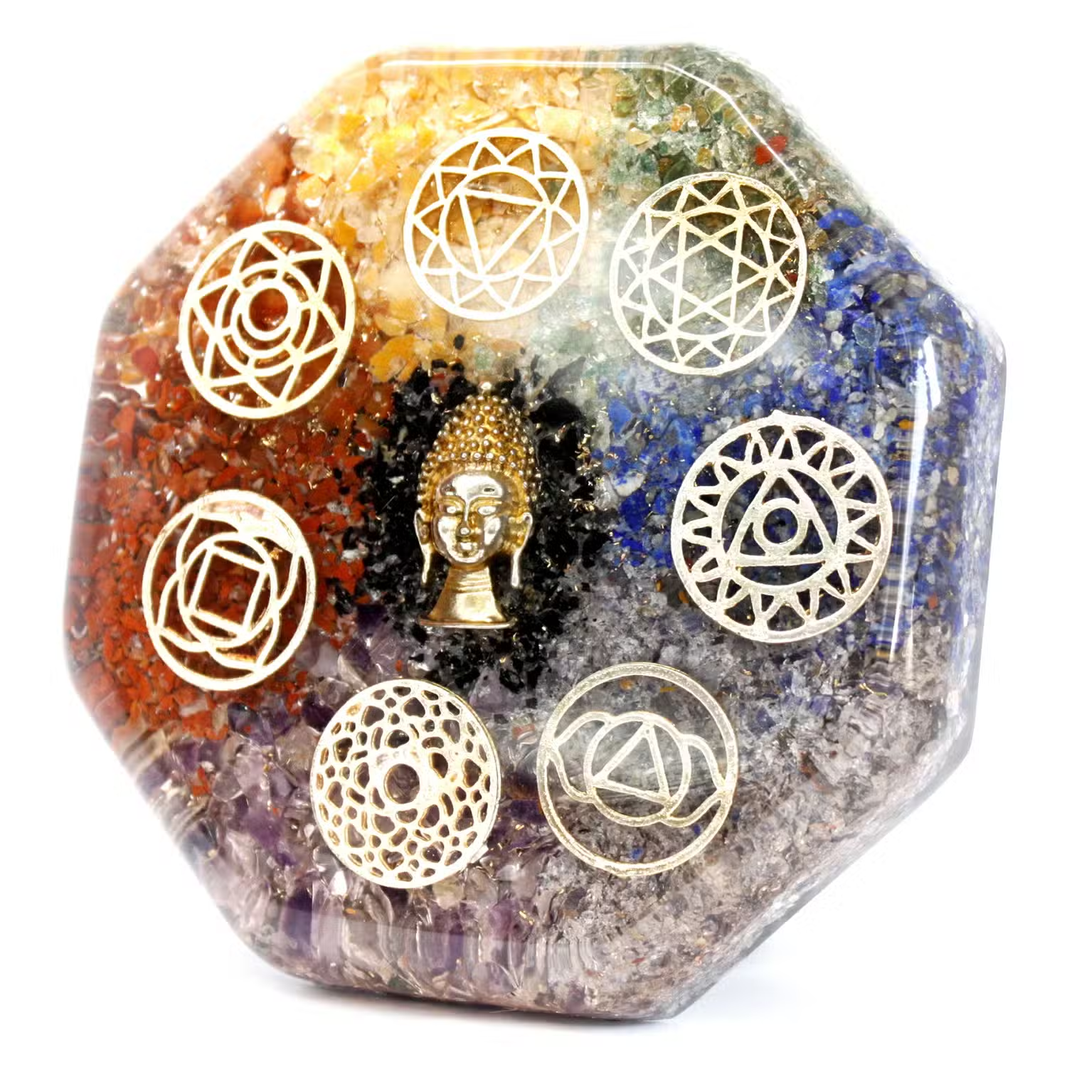 Orgonite Desk Power Pack – Buddha Chakra