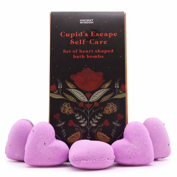 💜 Cupids Escape Self Care Bath Heart Gift Set