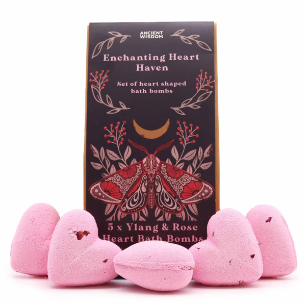 🌹 Enchanting Heart Heaven Bath Heart Gift Set