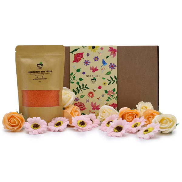 🌿 Wild Hare Salt & Flowers Set – Total Detox