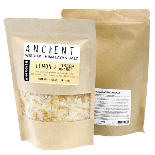 Himalayan Bath Salt Blend – Energise (500 g)