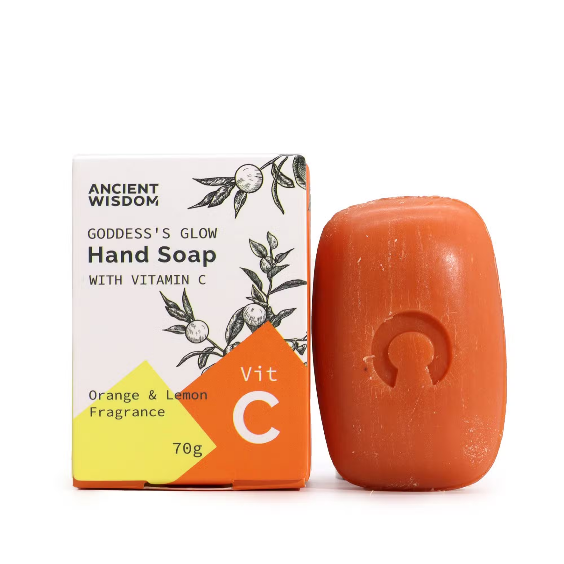🍊 Verhelderende Vitamine C Handzeep met Essentiële Oliën