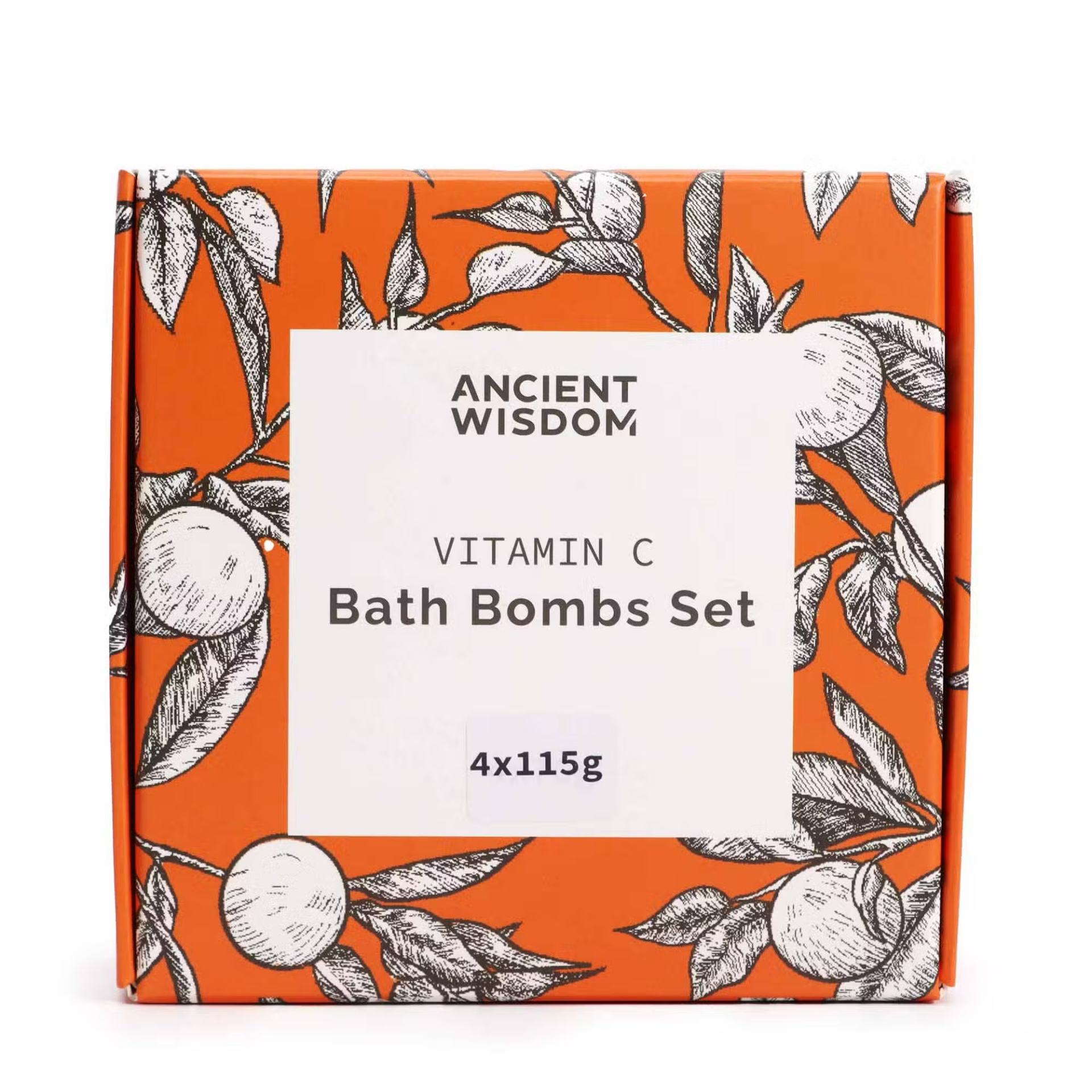 🍊 Zesty Vitamin C Bath Bombs Set