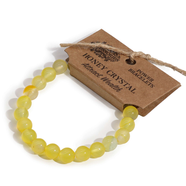 Power Armband Honey Crystal – Rijkdom & Positieve Energie