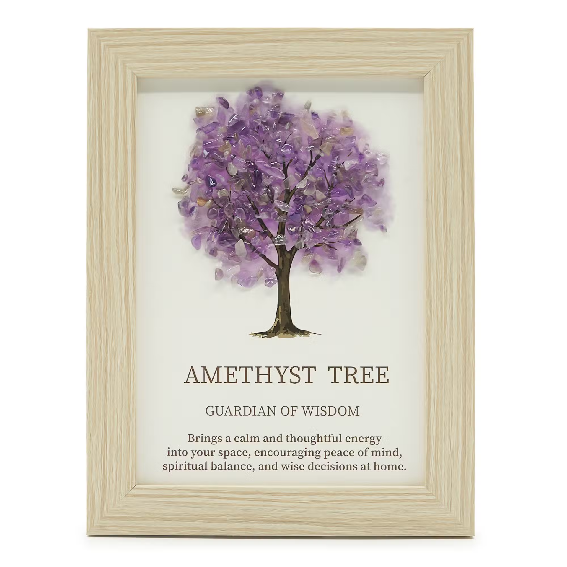 Edelsteen Schilderij Levensboom – Amethist