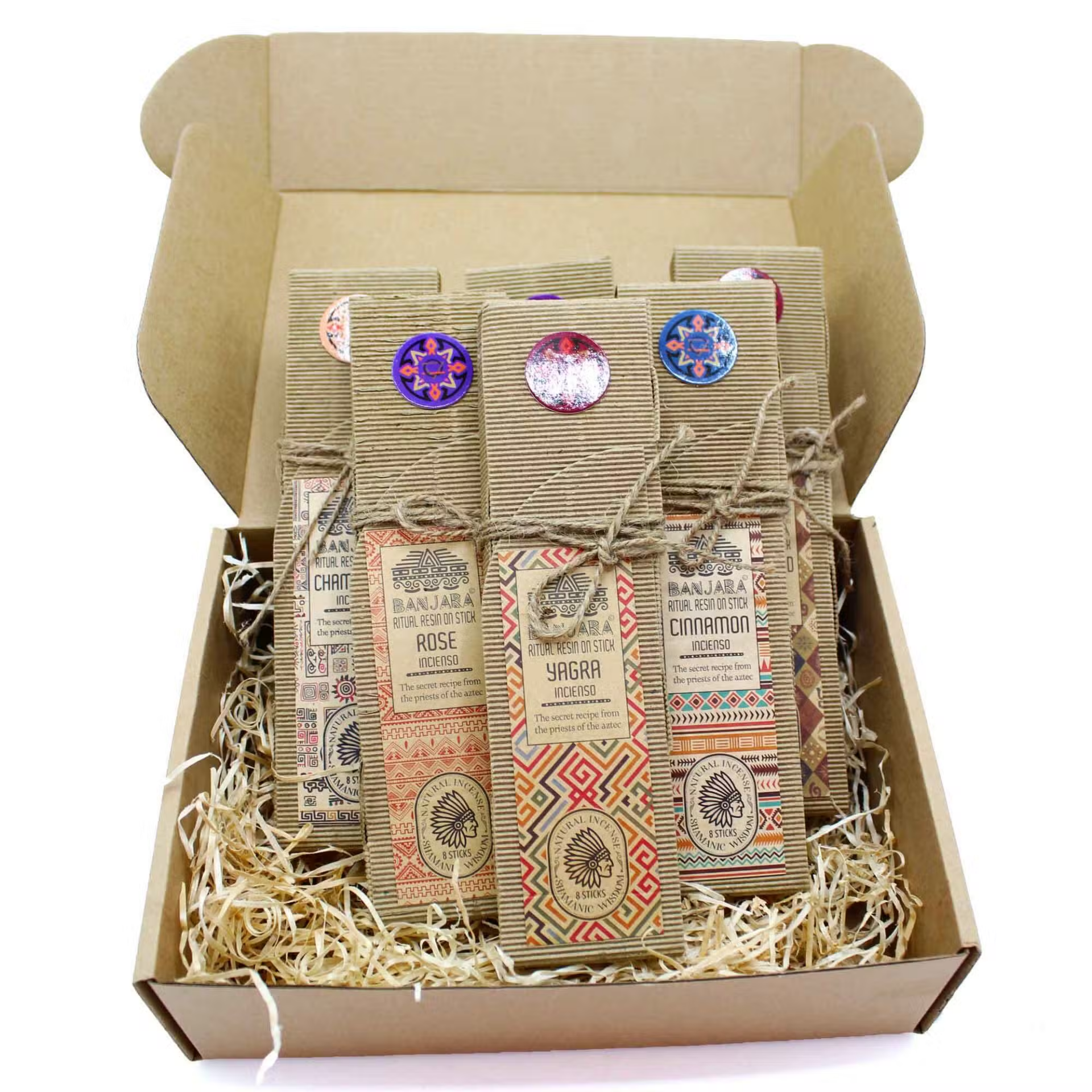 Rituele Hars Wierook op een stokje – Starter Set No.1 🌿✨