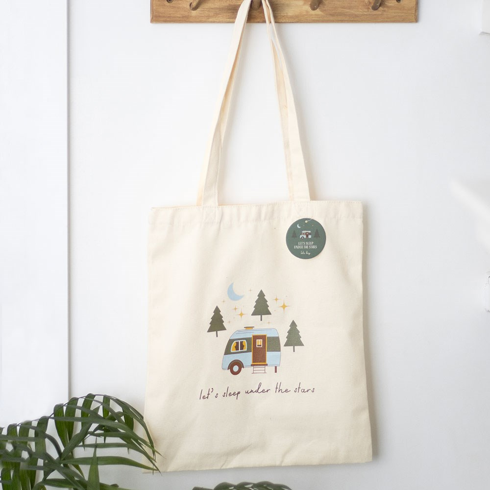 Let's Sleep Under the Stars Caravan Tote Bag ✨🌙