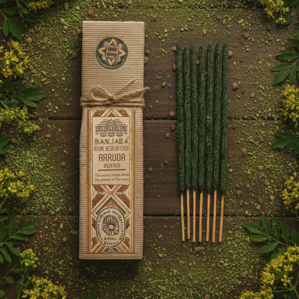 Rituele Hars Wierook op een stokje – Arruda 🌿✨