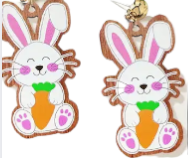 Children's Easter Bunny Earrings