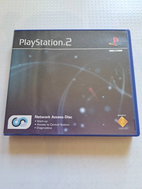 Playstation 2 network access disc