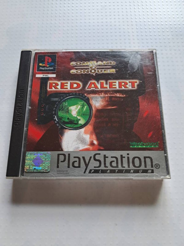 Playstation 1 command and conquer red alert
