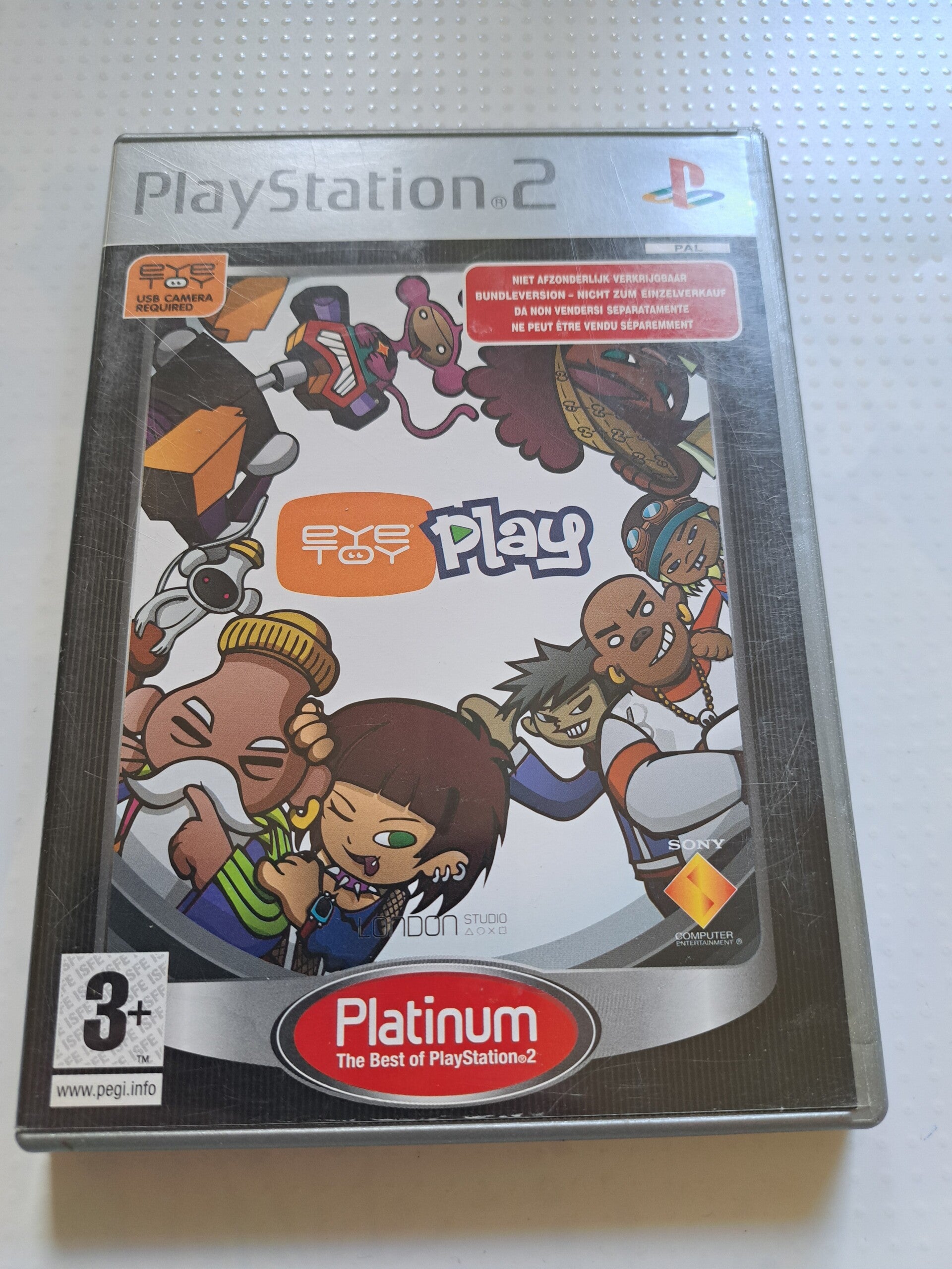 Playstation 2 eye toy play