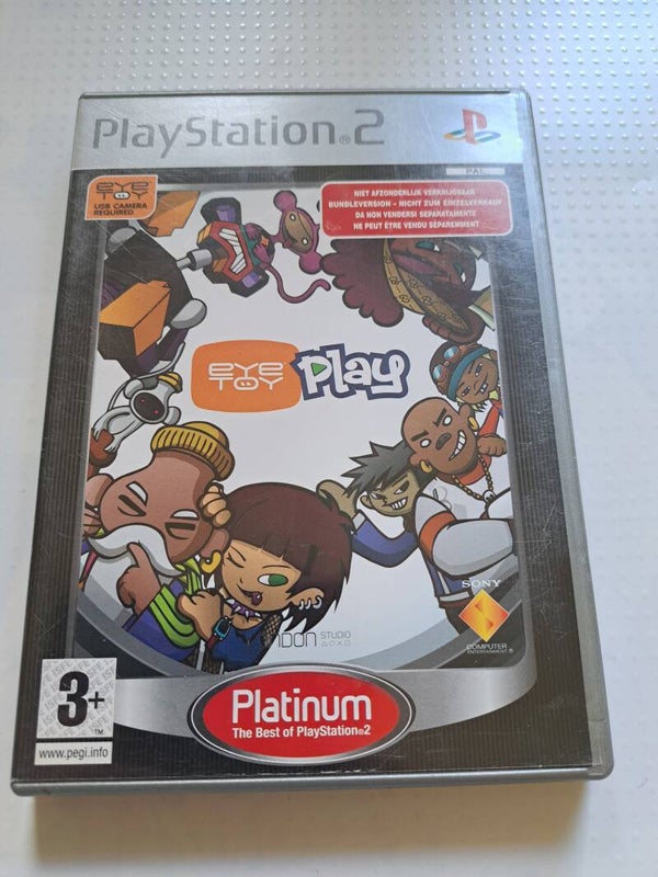 Playstation 2 eye toy play