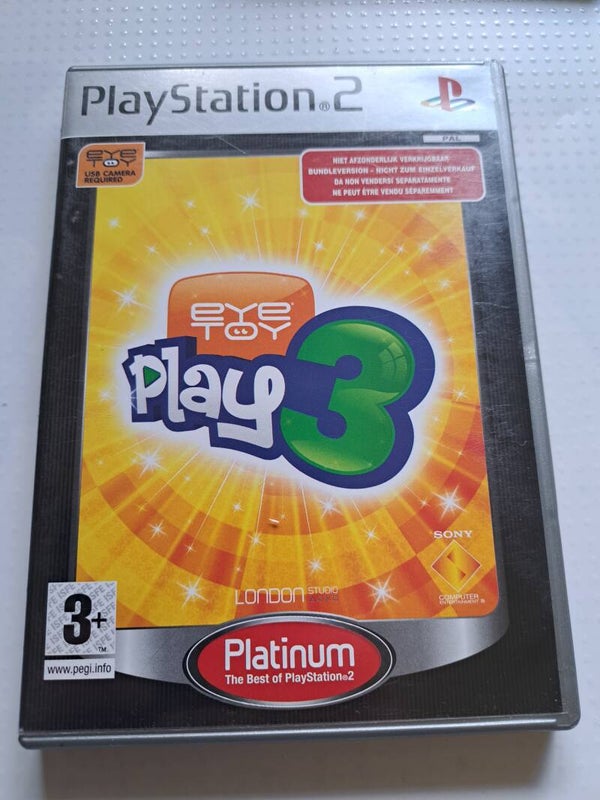 Playstation 2 eye toy play 3