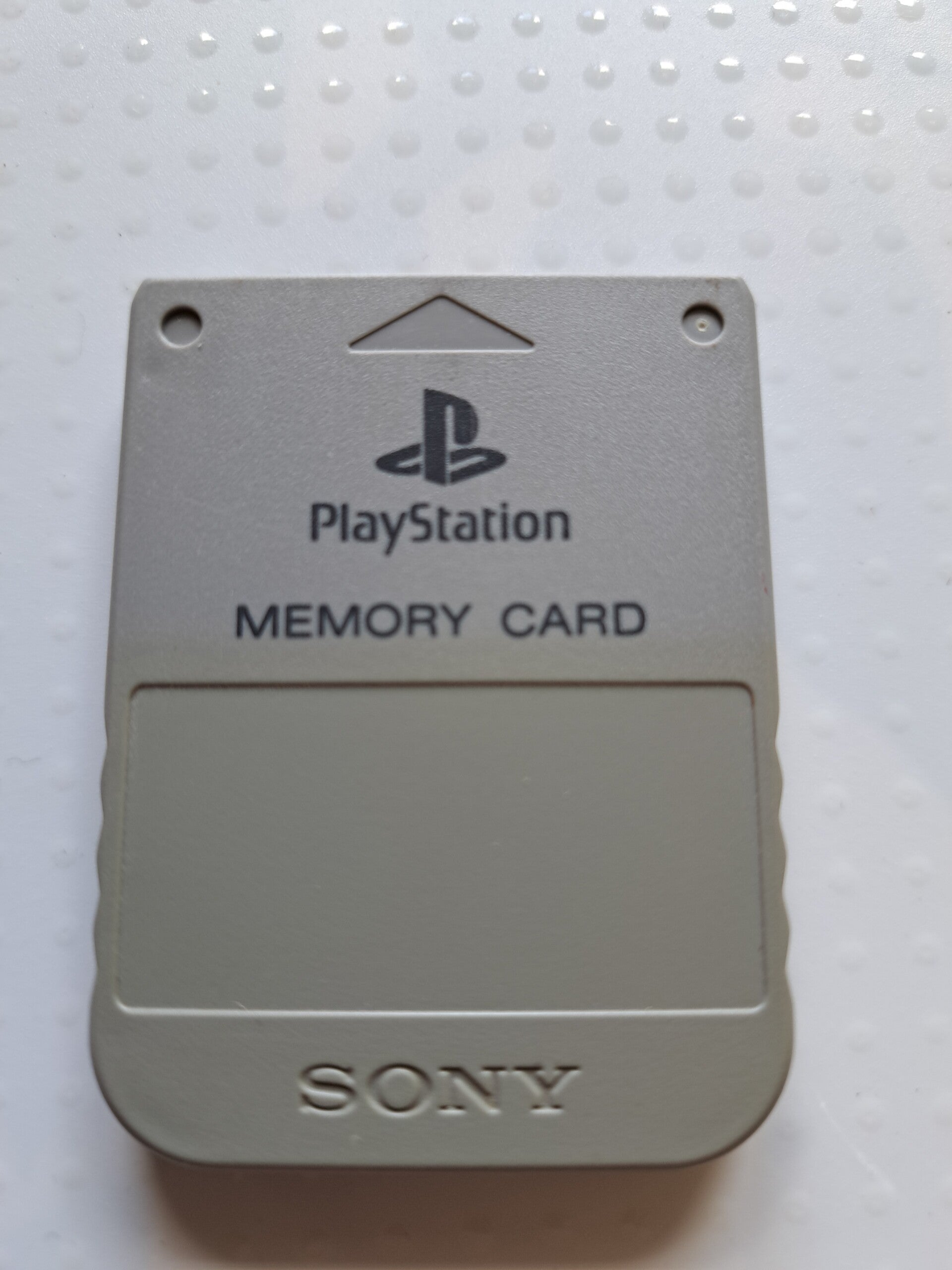Playstation 1 memory card