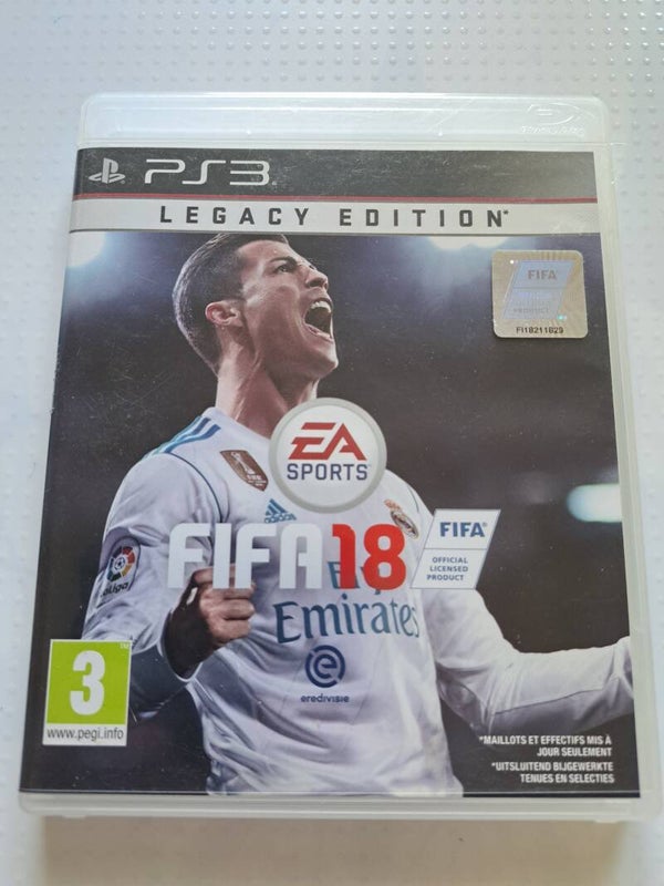 Playstation 3 fifa 2018