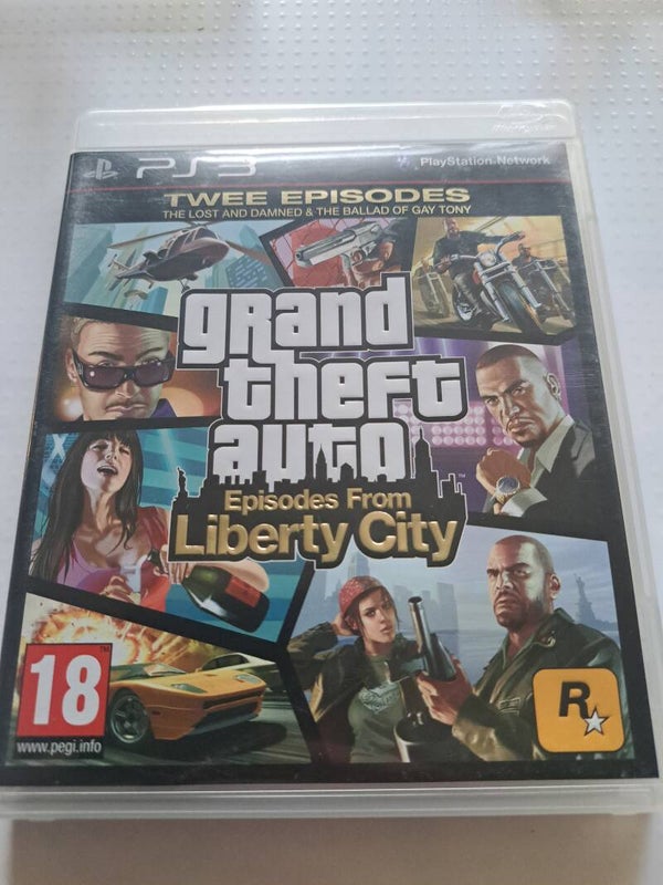 Playstation 3 grand theft auto  episodes from libertair city