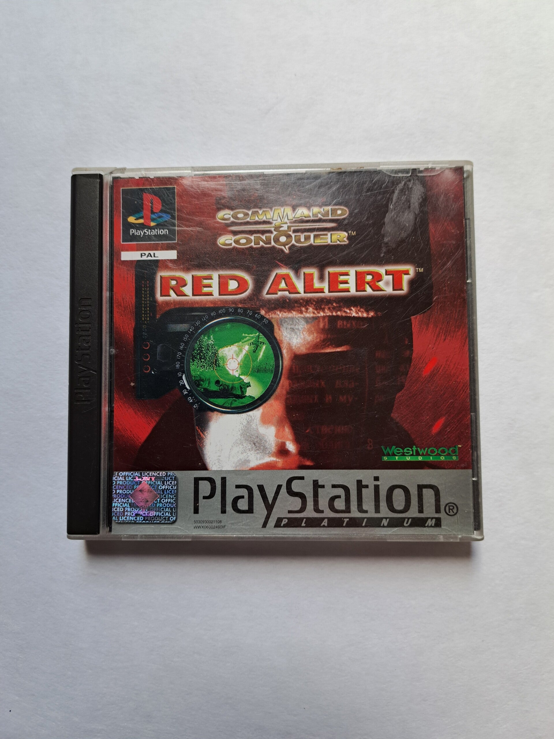 Playstation 1 command and conquer red alert