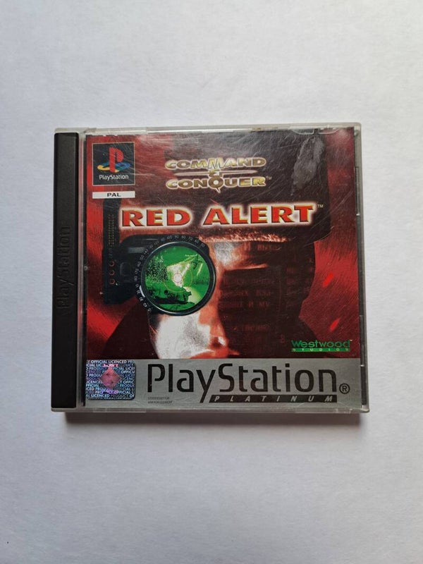 Playstation 1 command and conquer red alert