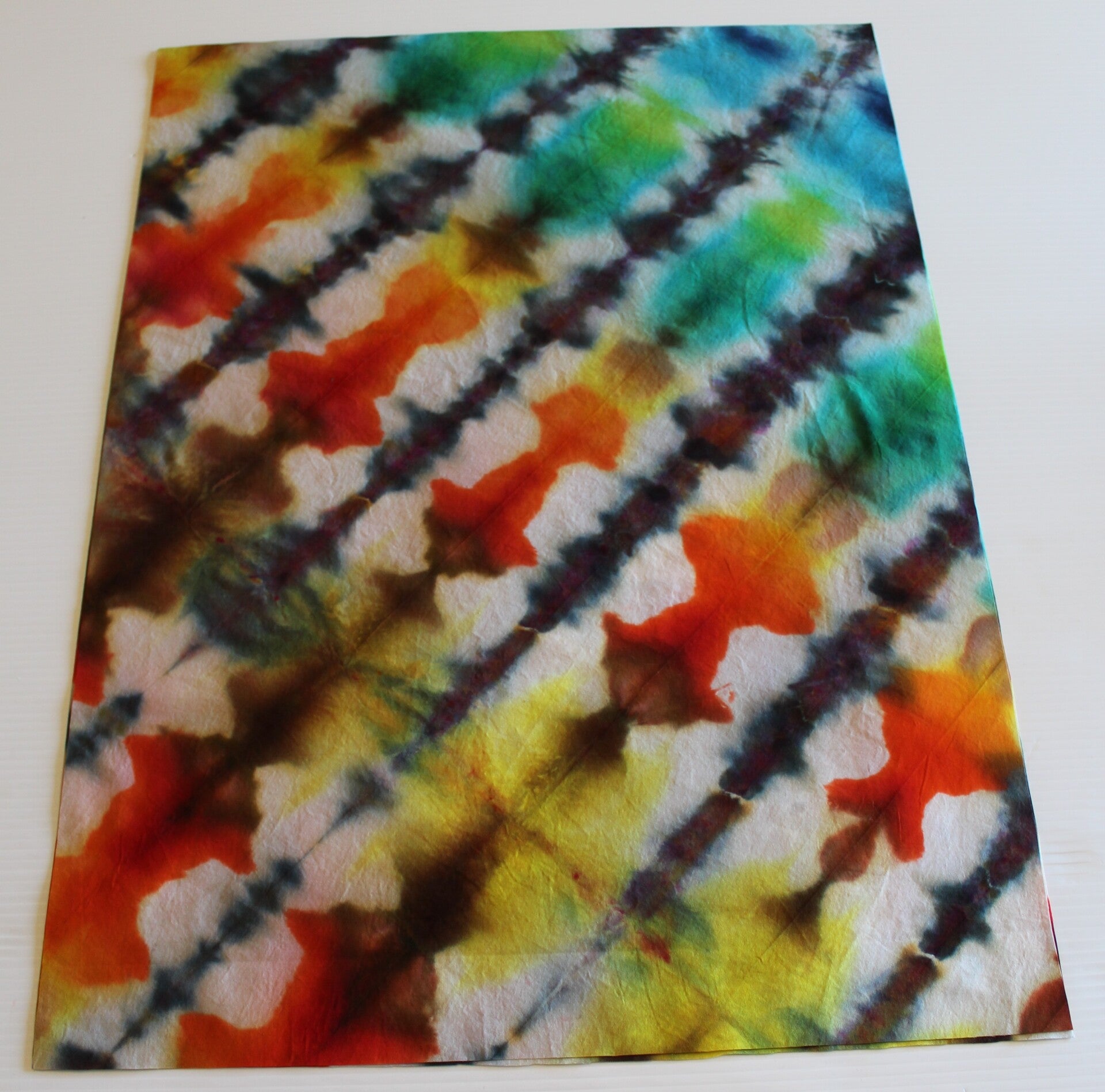 Craft - Fat Quarter - Iced Dyed Fan Fold