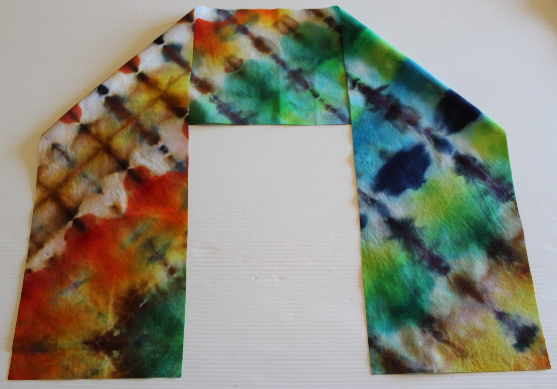 Craft - Fabric Quarter - Iced Dyed Fan Fold