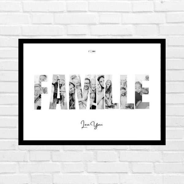 AFFICHE FAMILLE PHOTOS