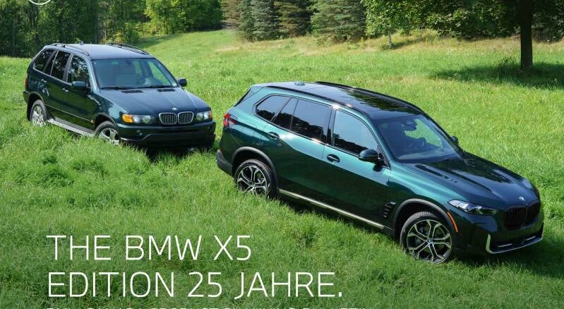 BMW X5 Edition 25 Jahre. Canada
