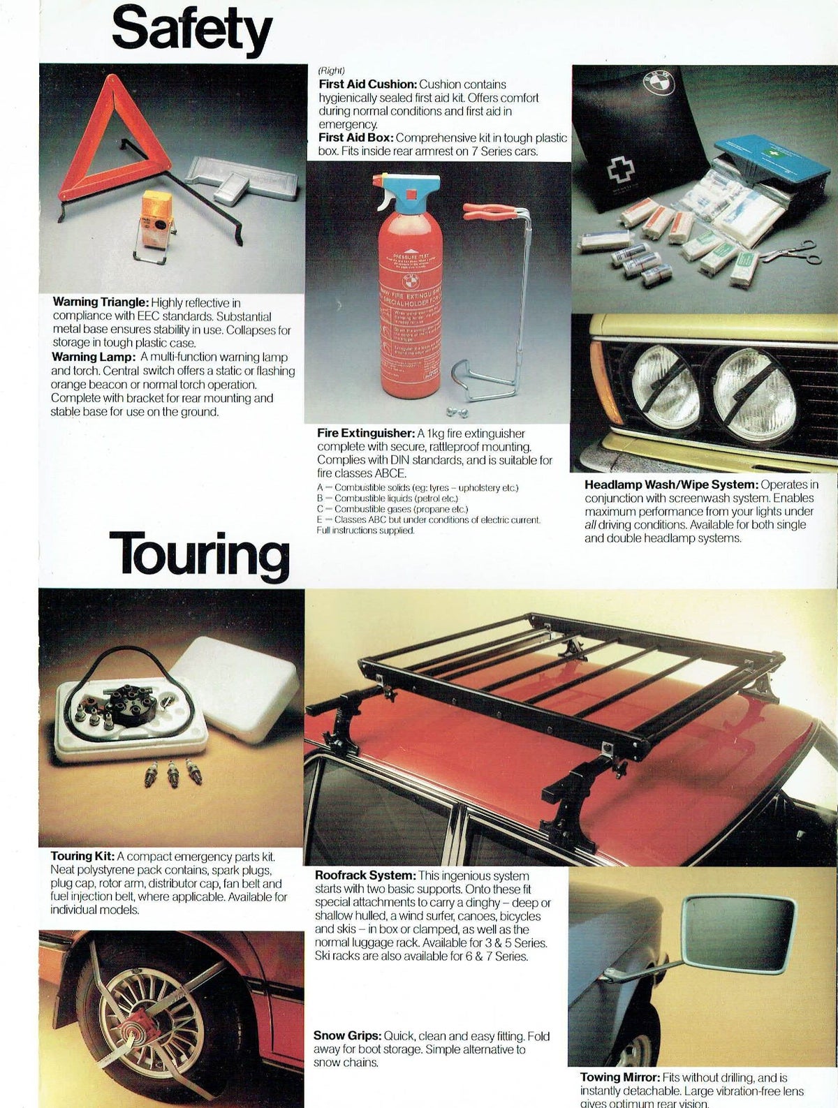 01 Parts and accessories / Other bmw brochures and items | bimmerbrochures
