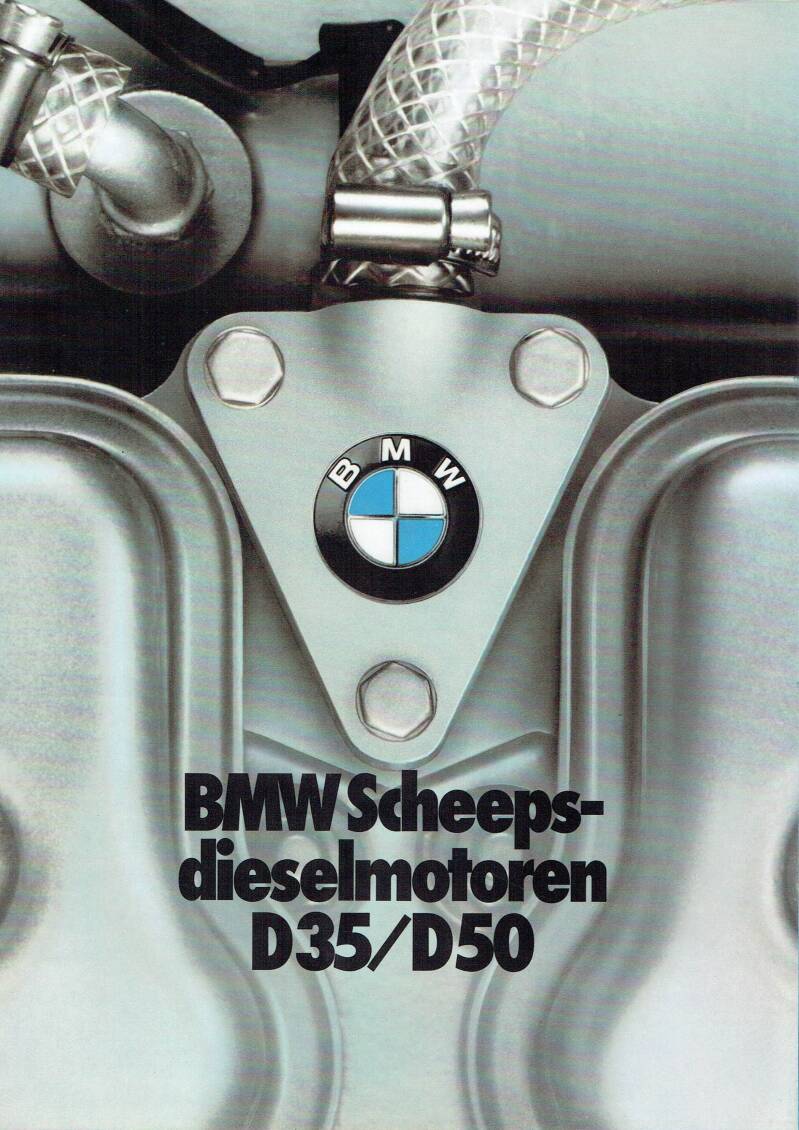 BMW Brochure 1980-01 Marine D35 D50 nr 01 46 2 128 08