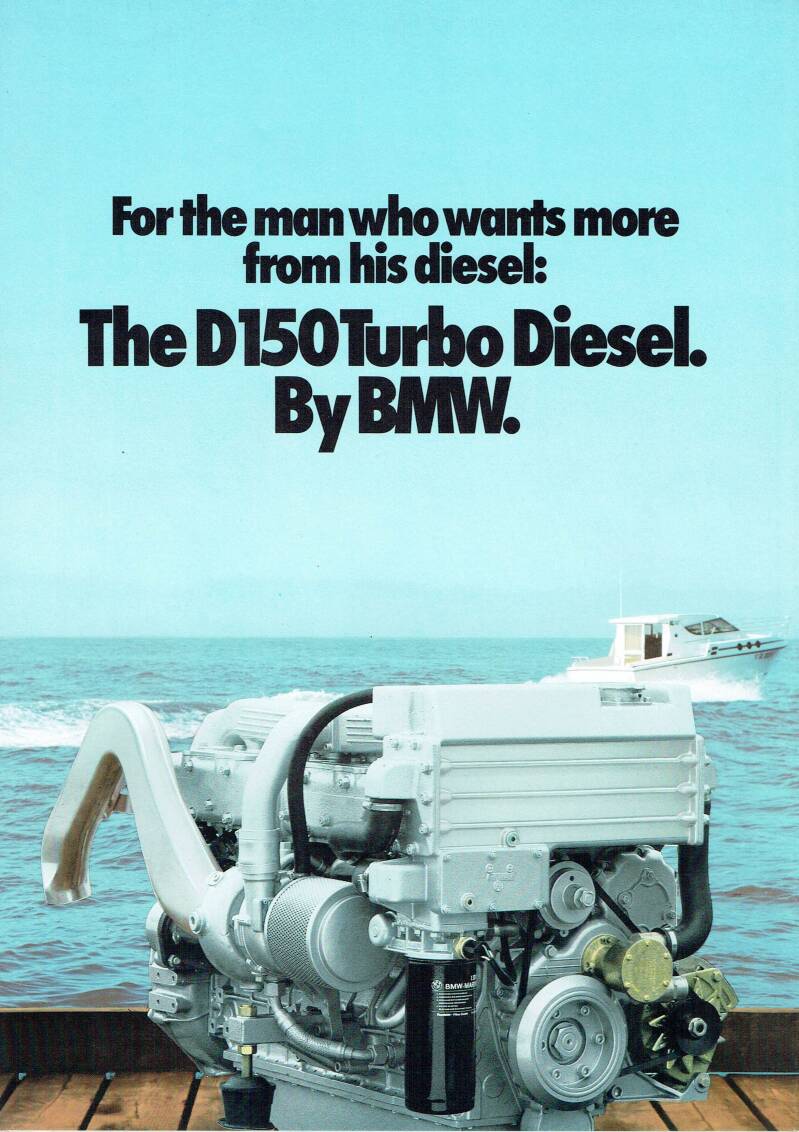 BMW Brochure Marine 1981-08  Nr: 01 812 128 065