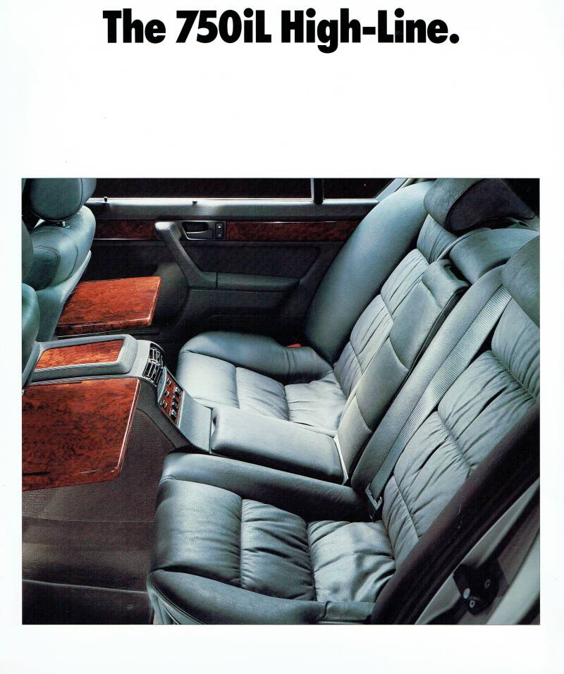 1989 7 series The 750iL High-Line nr 9 11 07 15 70 Japan 