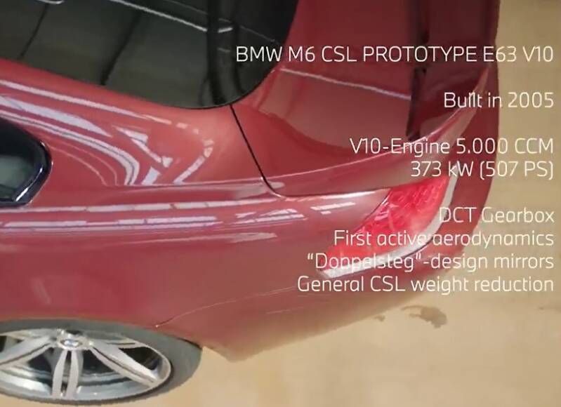 E63 M6 CSL Prototype