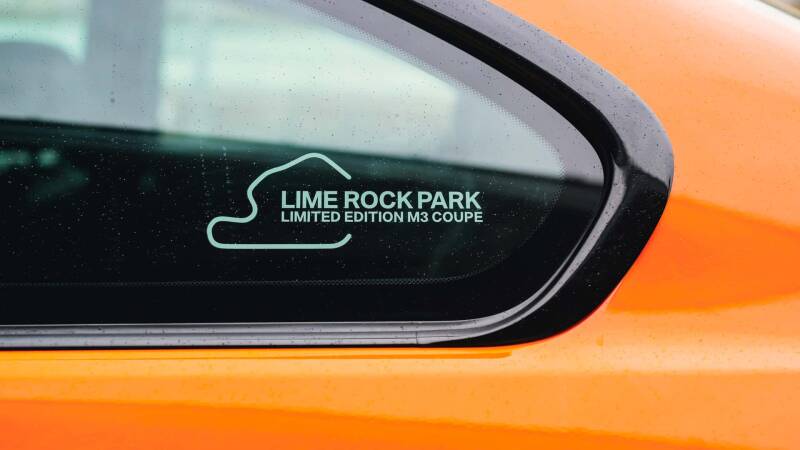 2012  M3 Coupe  Lime Rock Park  Edition