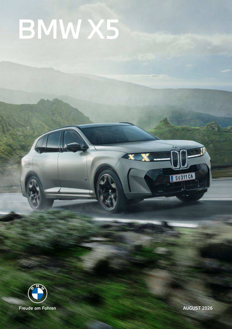 Brochure BMW Neue Klasse X5 G65 2026